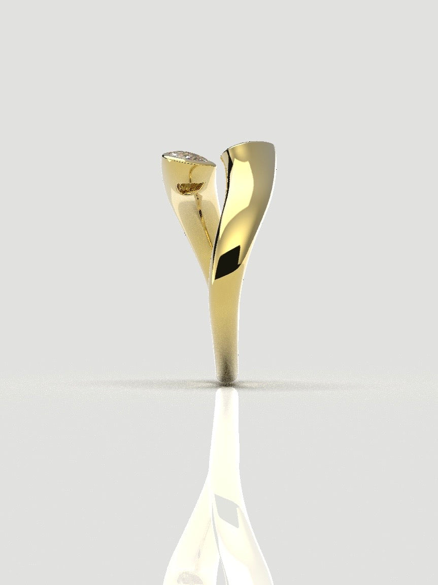 Teardrop Ring