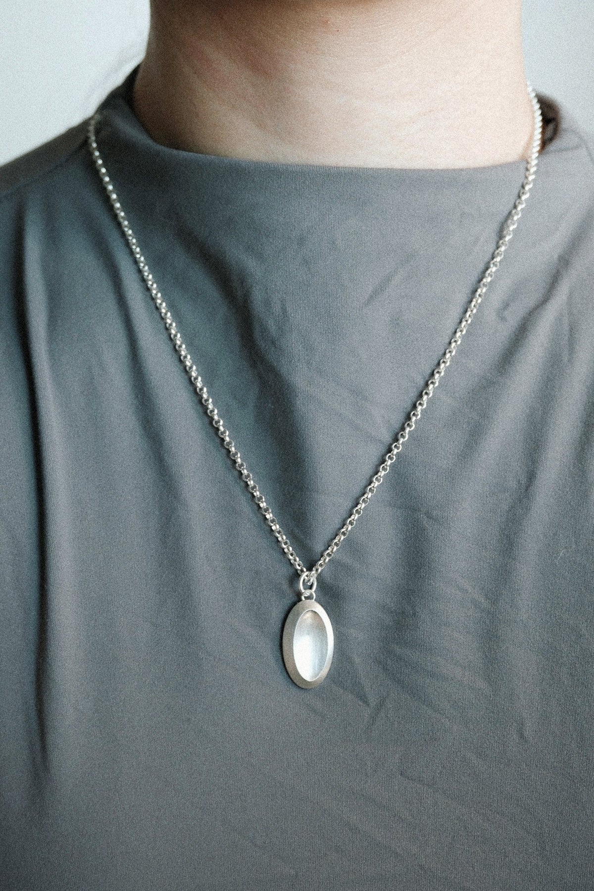 Loop Necklace / 925 Sterling Silver image 1