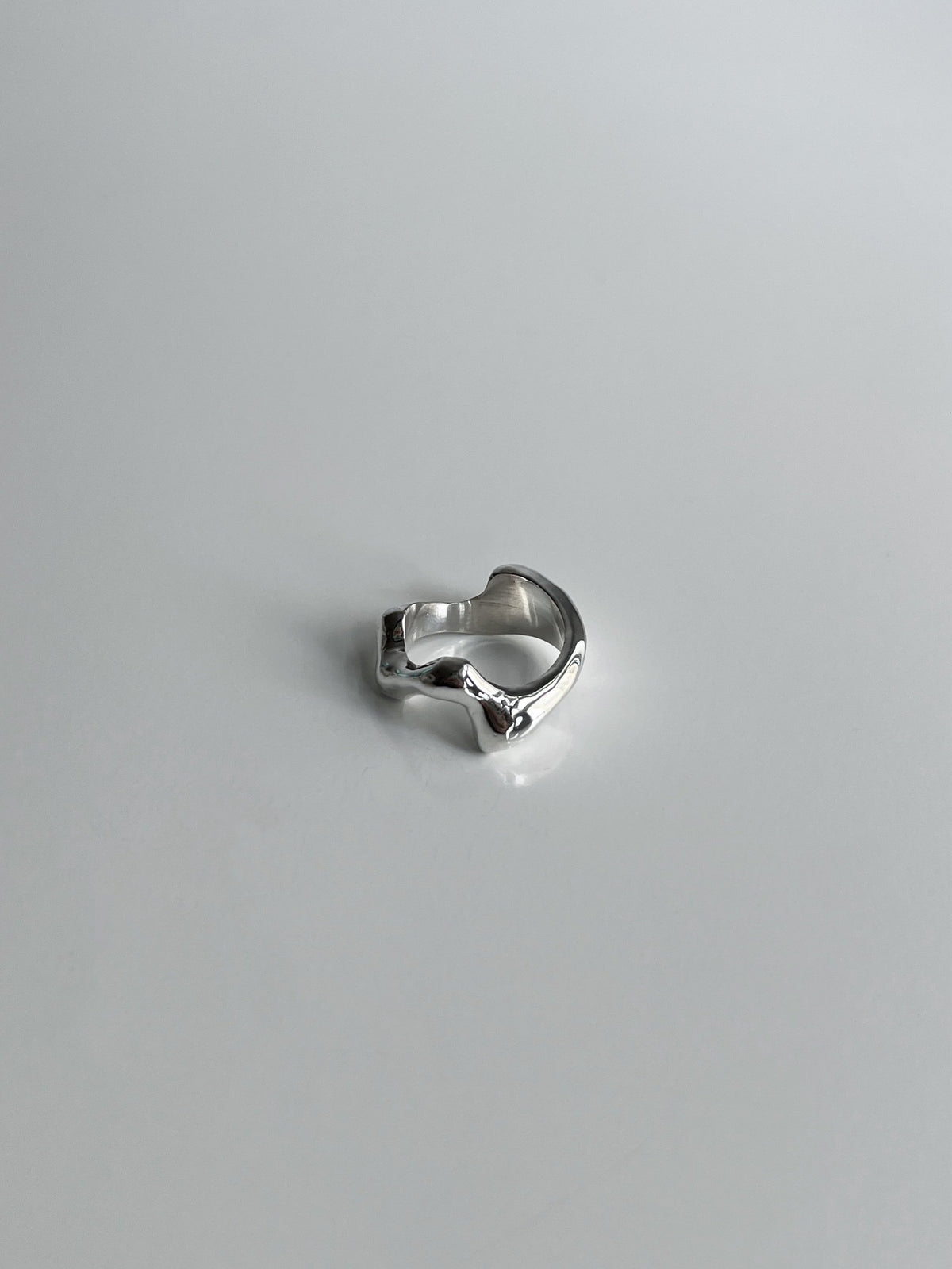 Swirl Ring / 925 Sterling Silver image 1