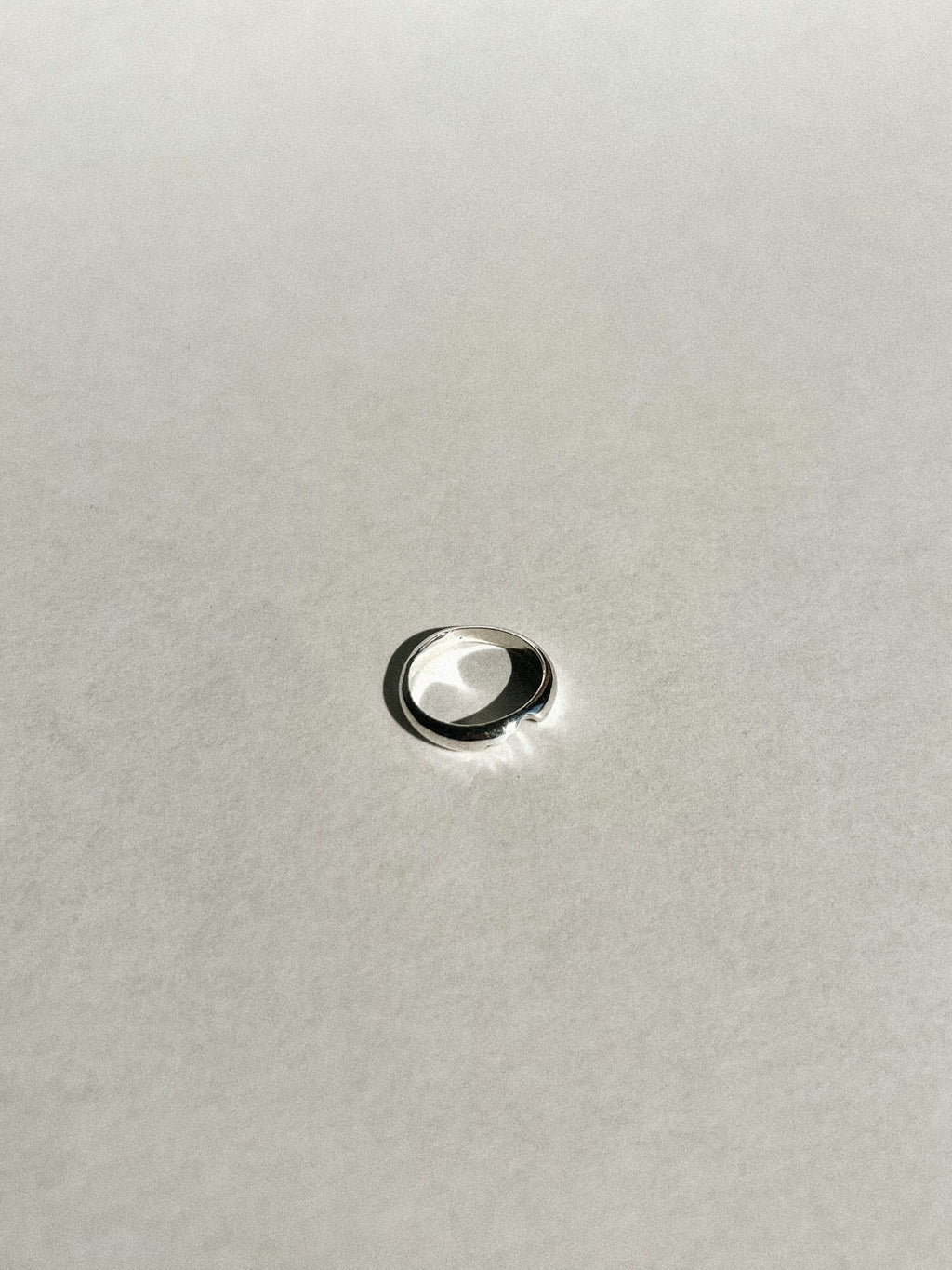 Mars Half Dome Ring image 1