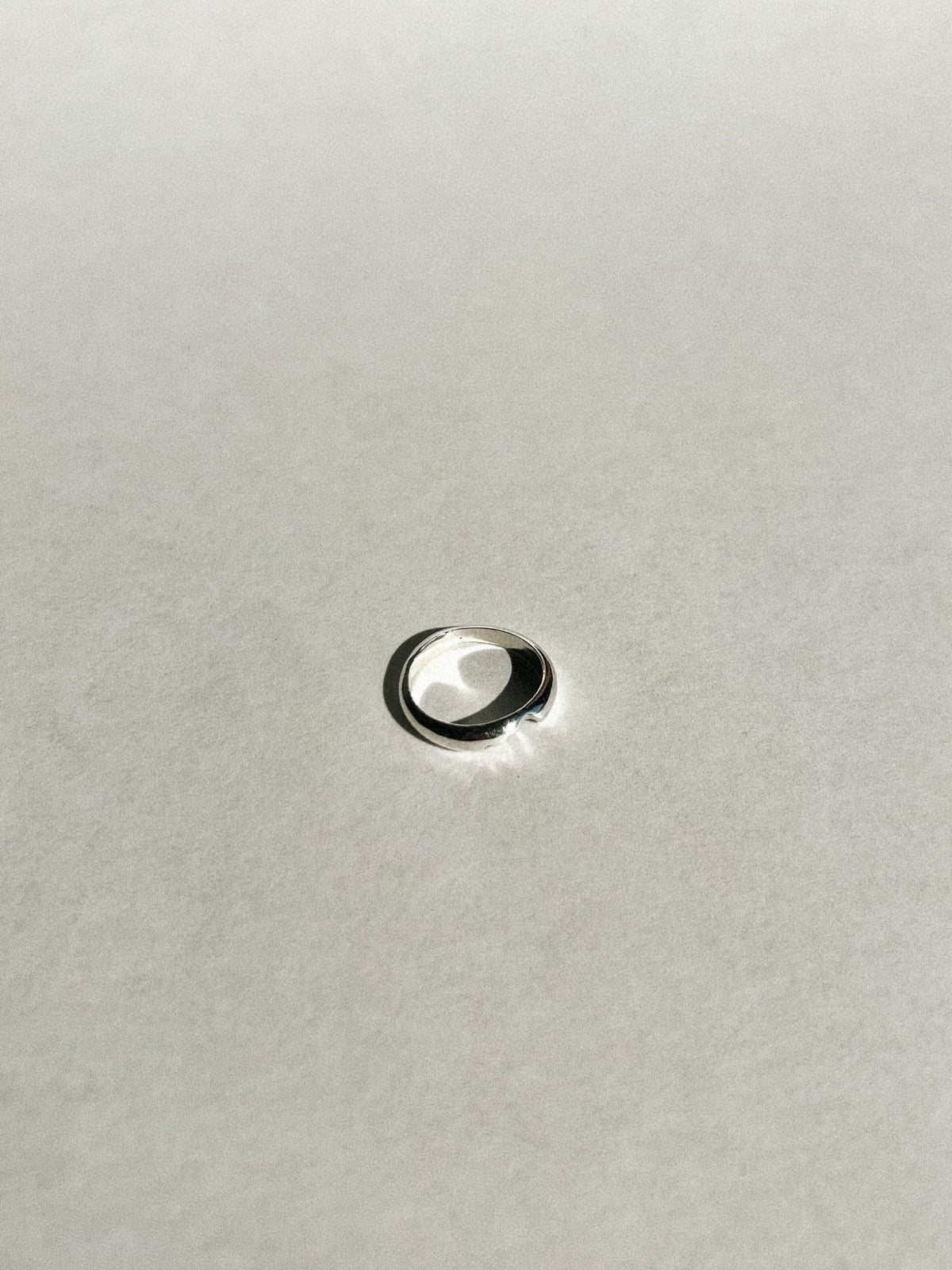 Mars Half Dome Ring image 1