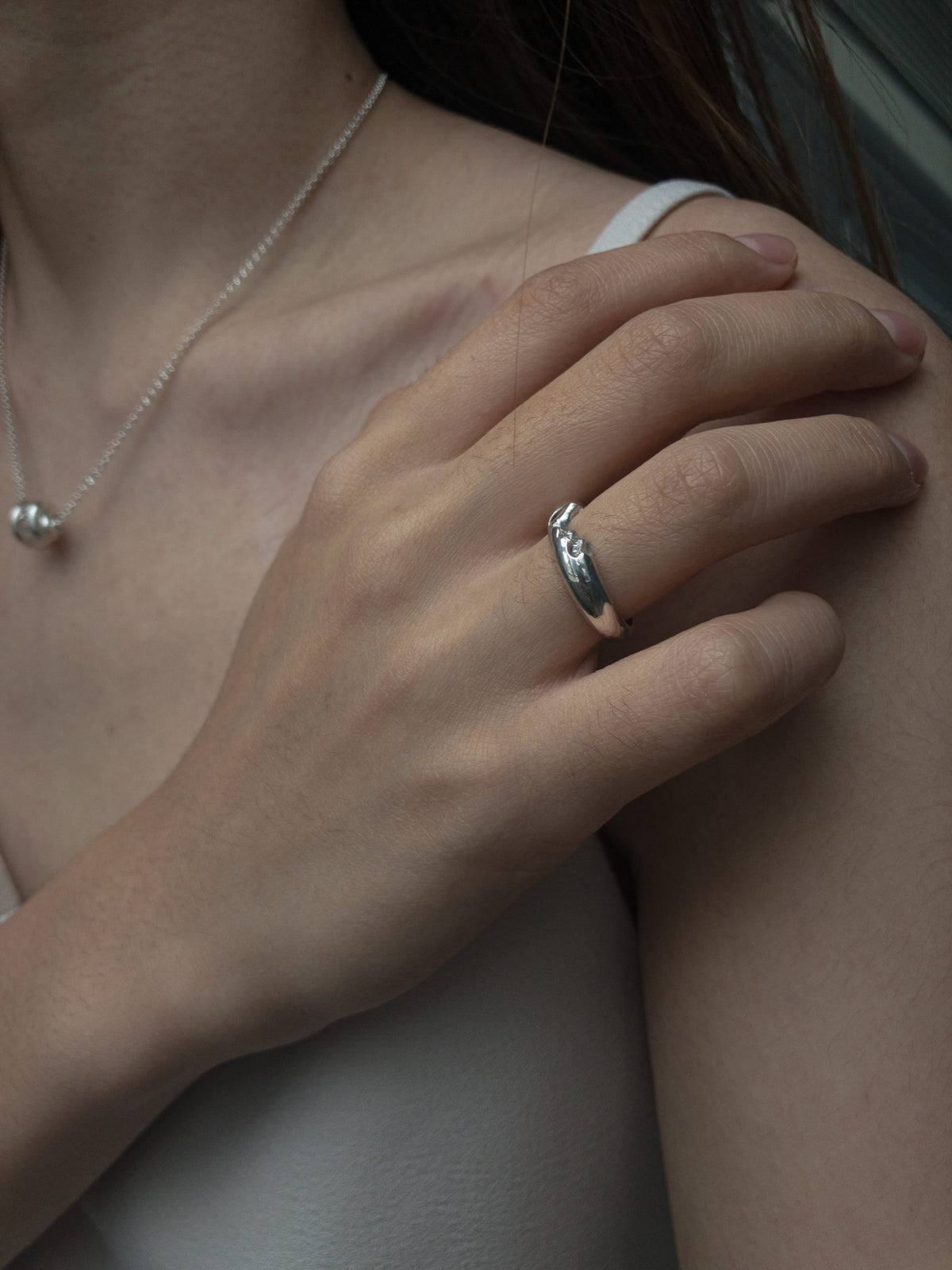 Mars Half Dome Ring - 4 image