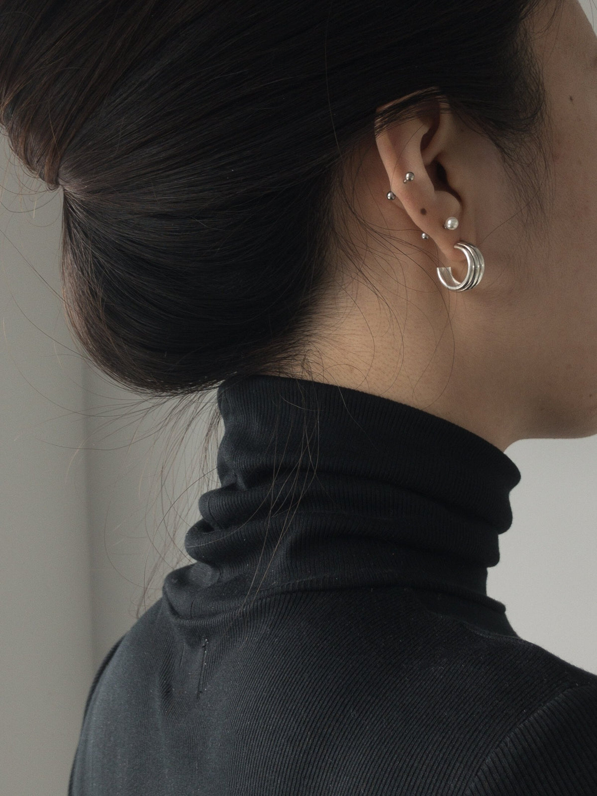 Dream Ripple Hoop Earring image 1