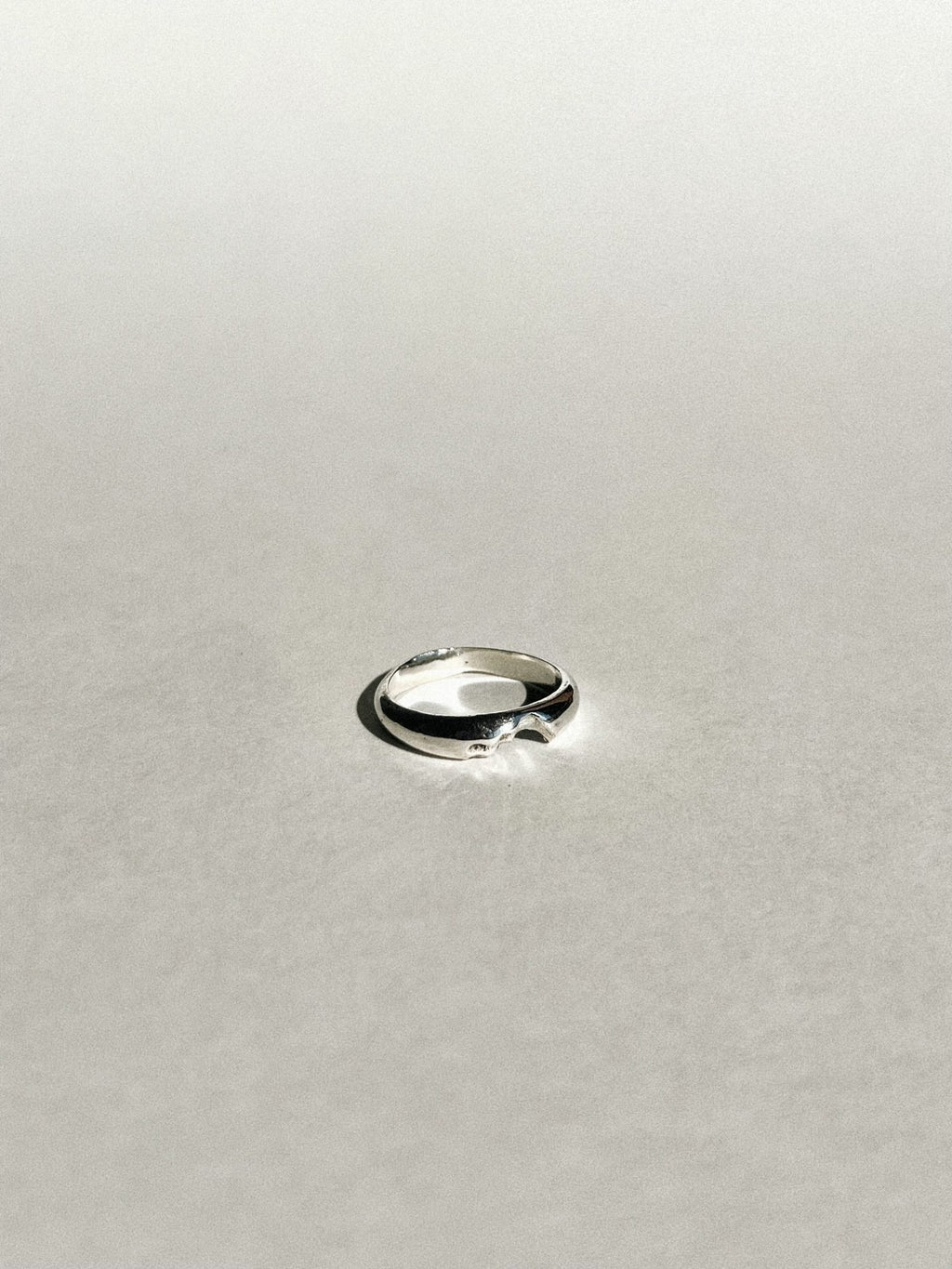 Mars Half Dome Ring image 0