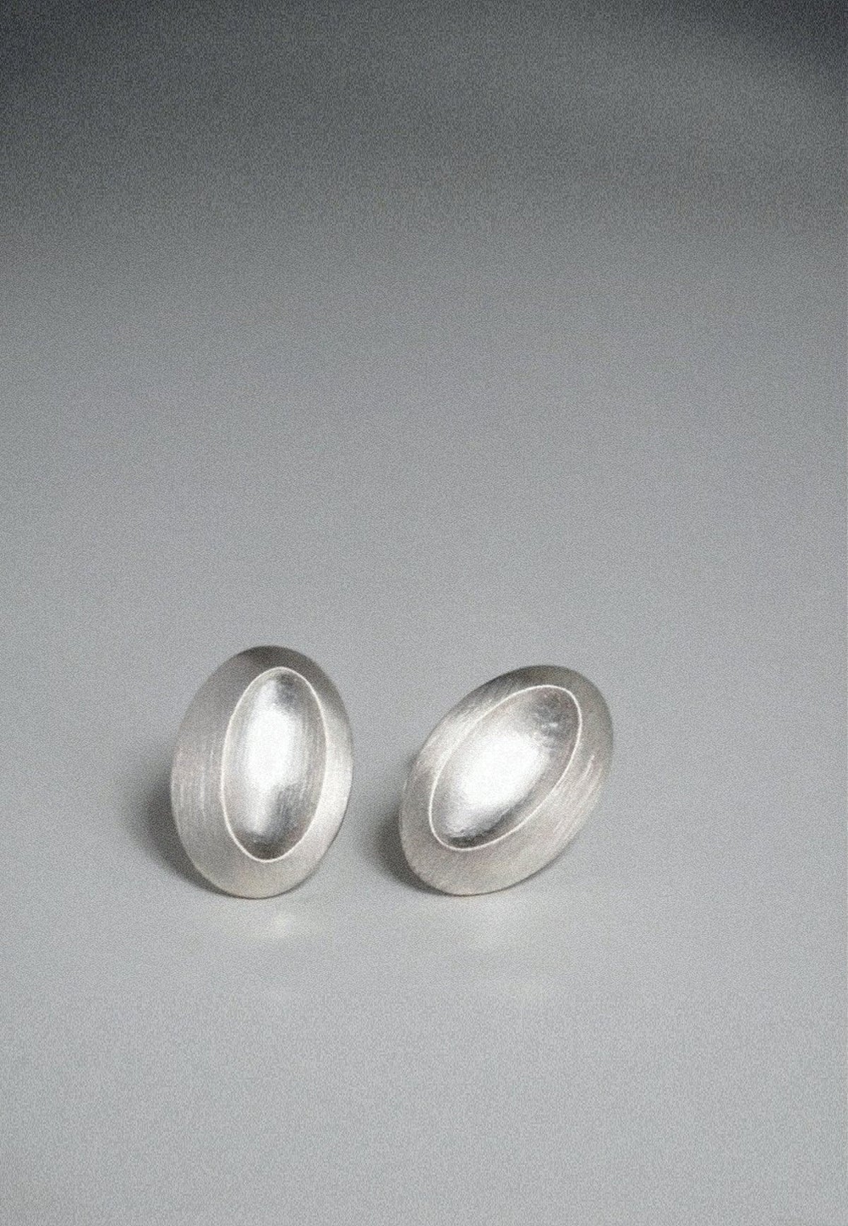 Parallel Loop Earring / 925 Sterling Silver image 0