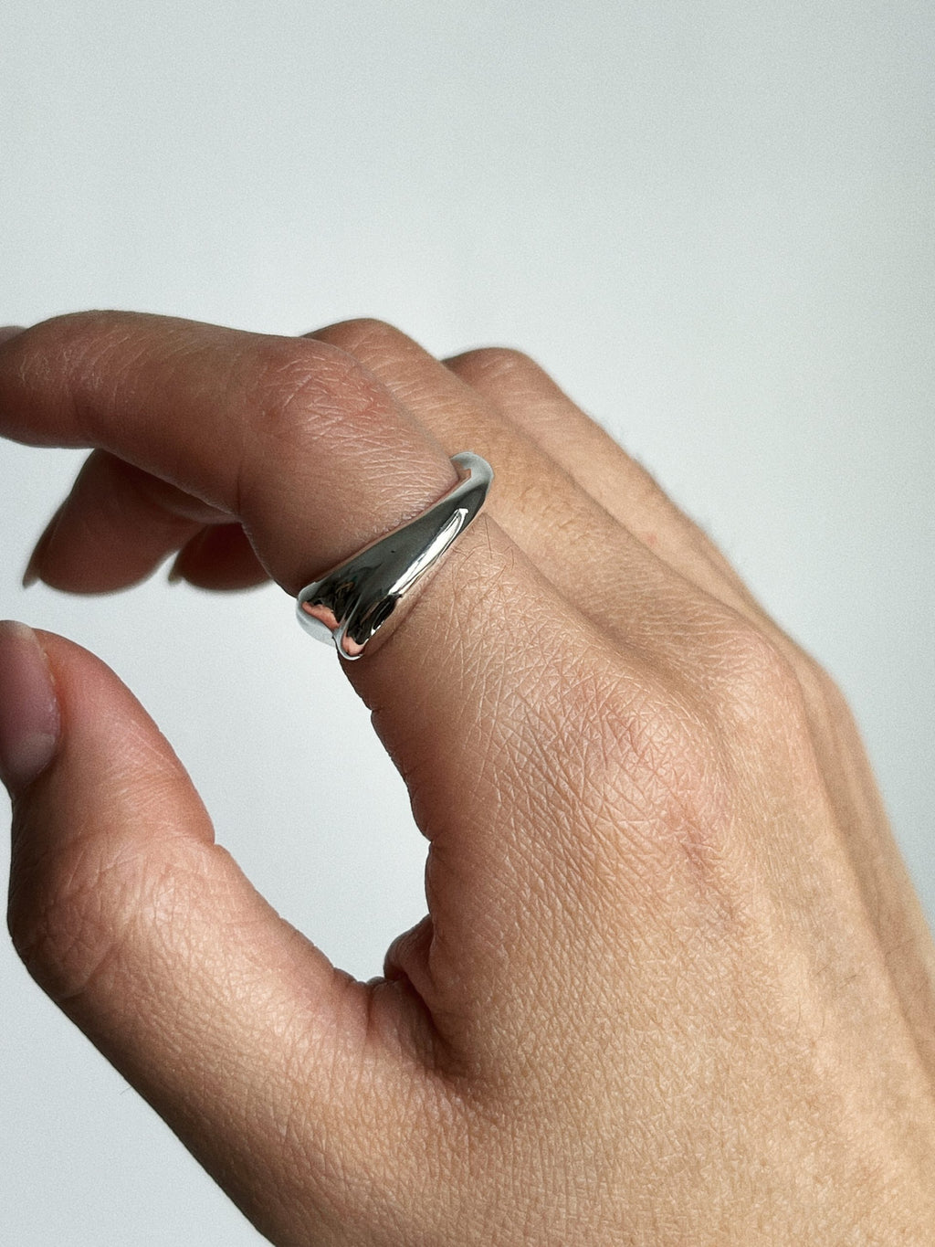 Swirl Ring / 925 Sterling Silver image 5