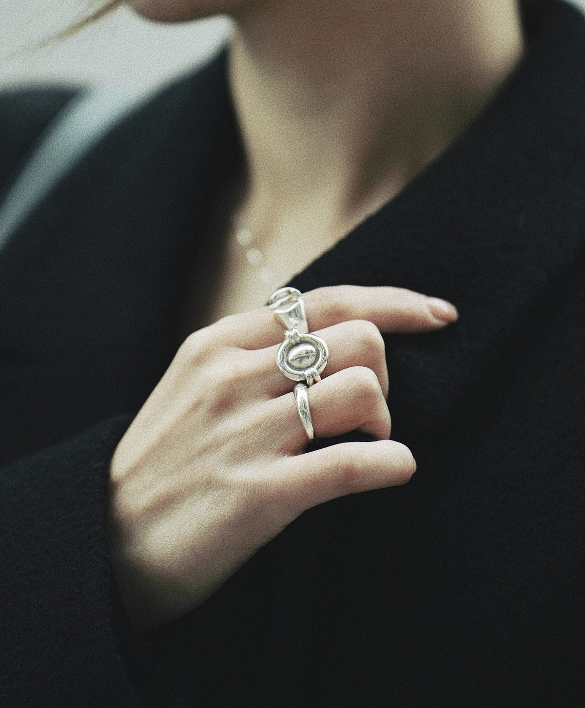 Mirror Ring / 925 Sterling Silver image 2