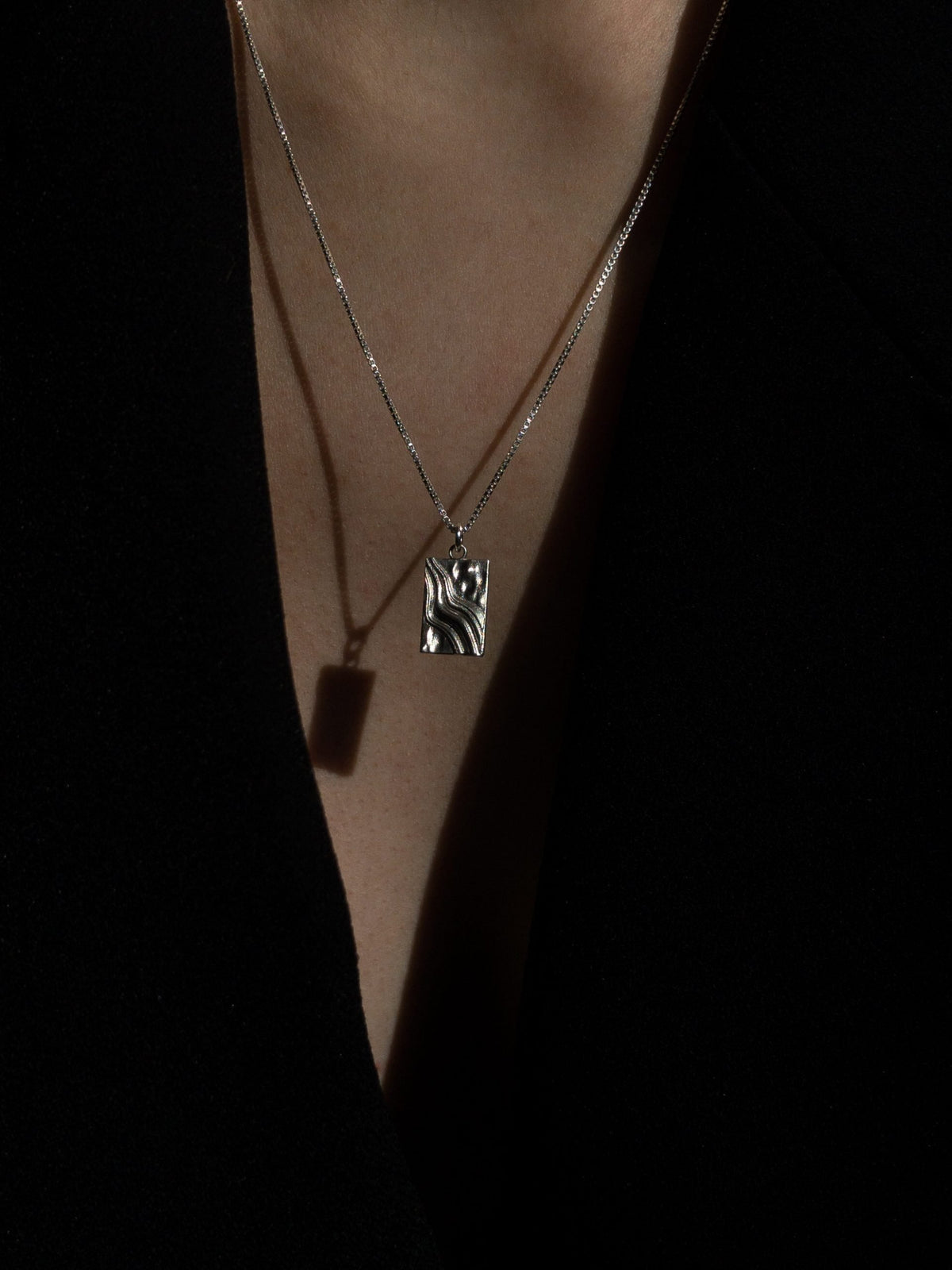 Voda Necklace - Sterling Silver image