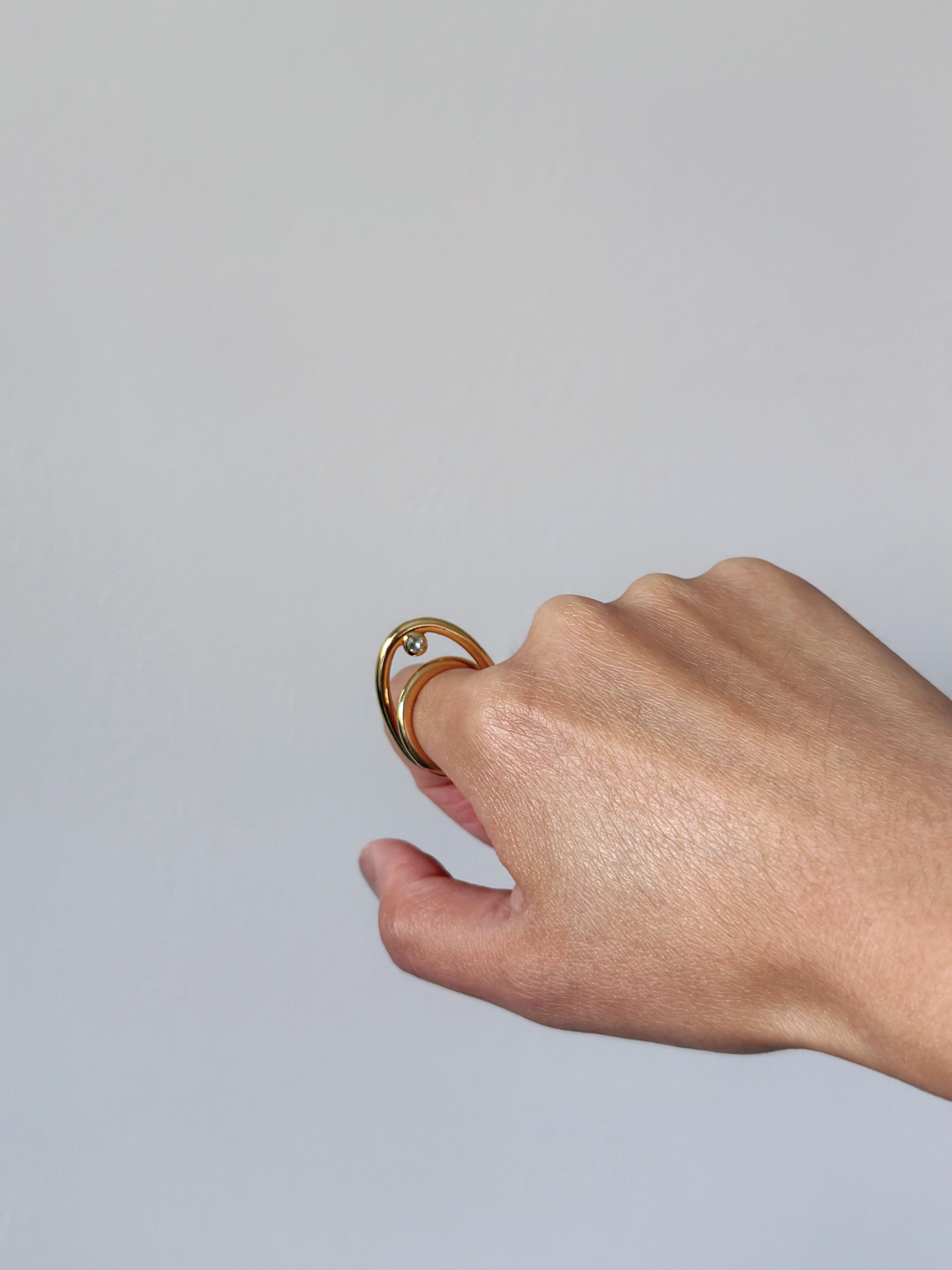 Clip Ring / 925 Sterling Silver
