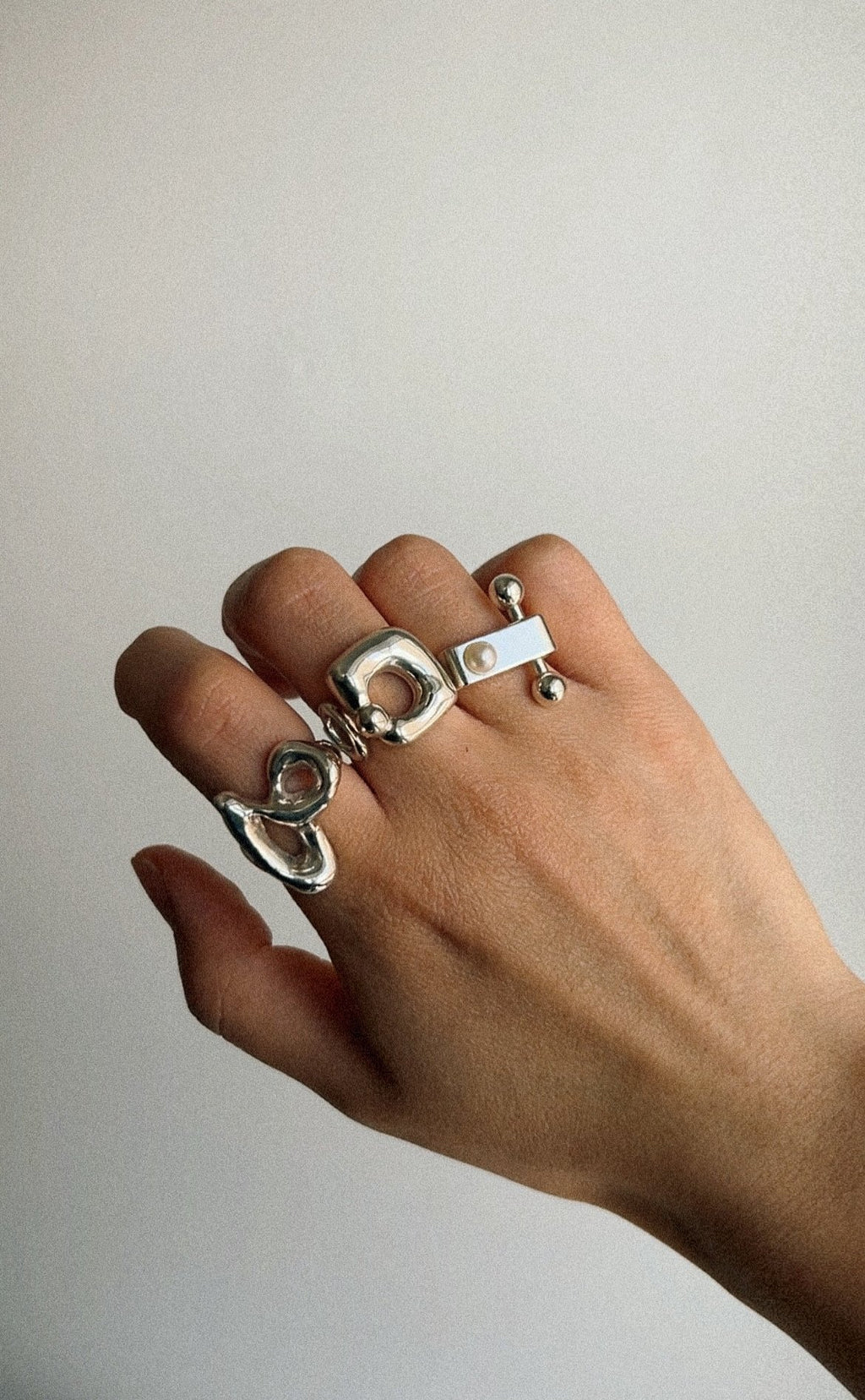 PULSE Ring / 925 Sterling Silver image 3