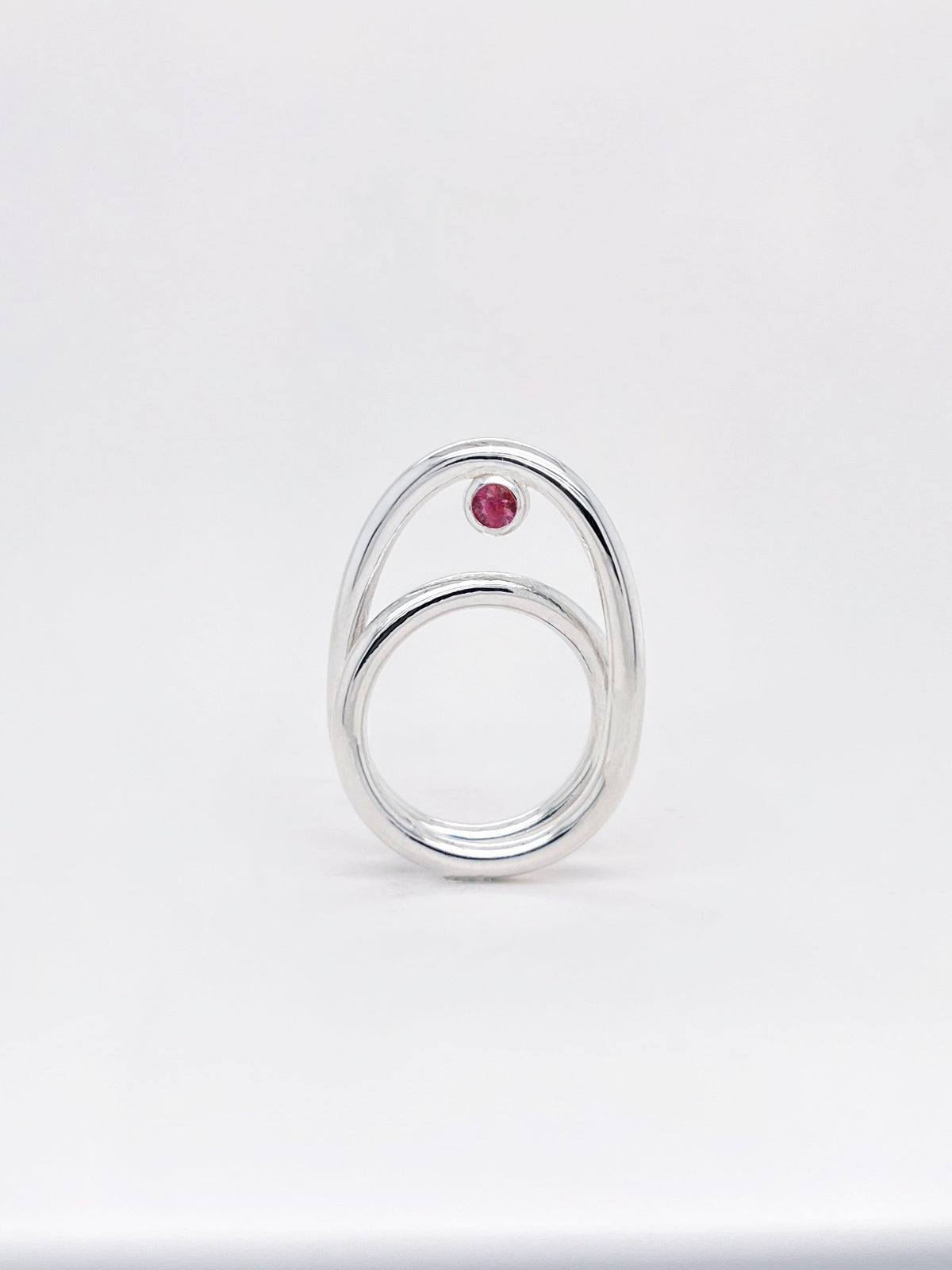 Clip Ring / 925 Sterling Silver image 1