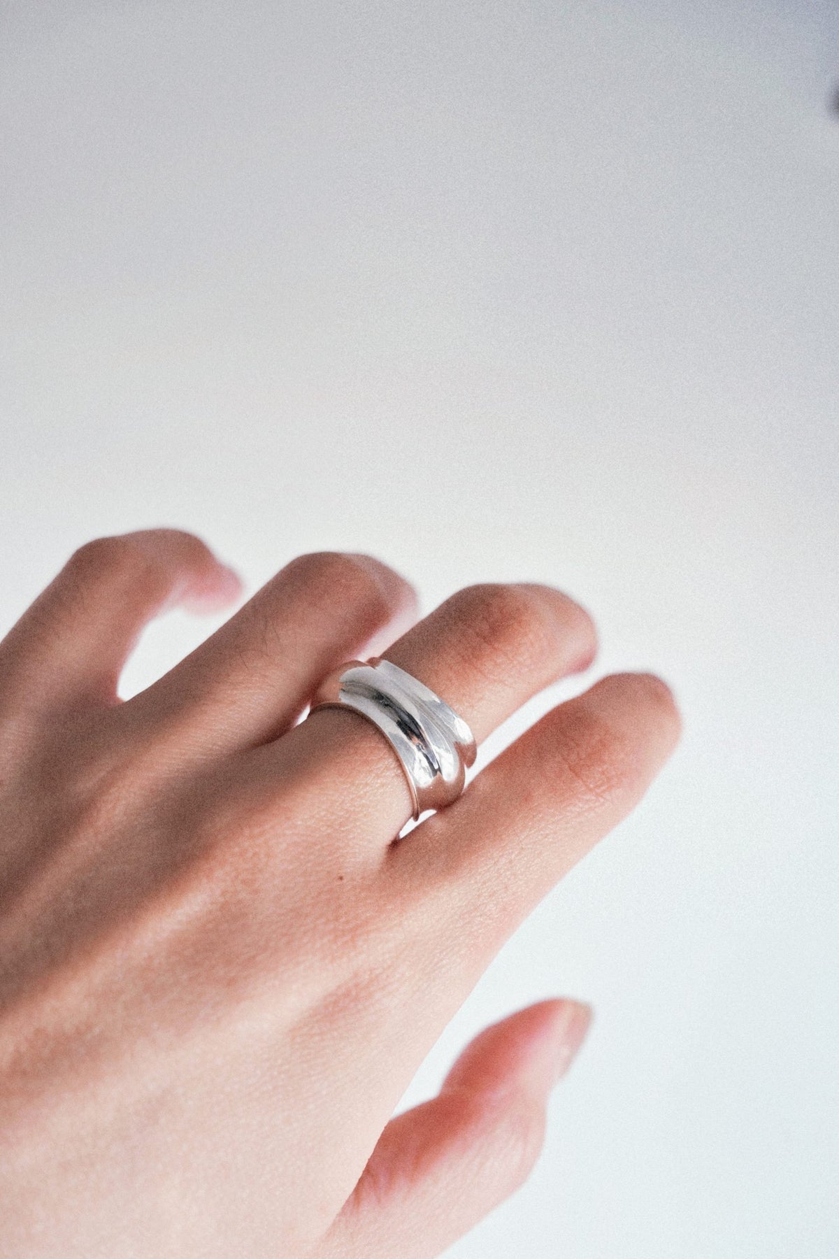 ECHO Ring / 925 Sterling Silver image 2