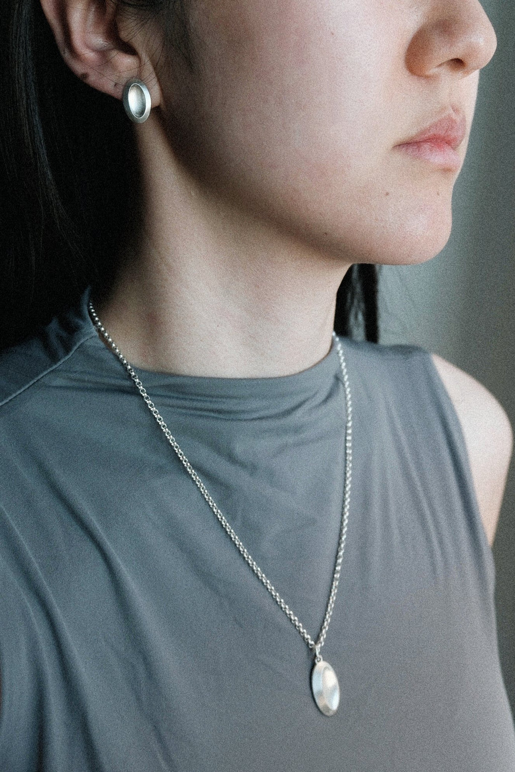 Loop Necklace / 925 Sterling Silver image 3