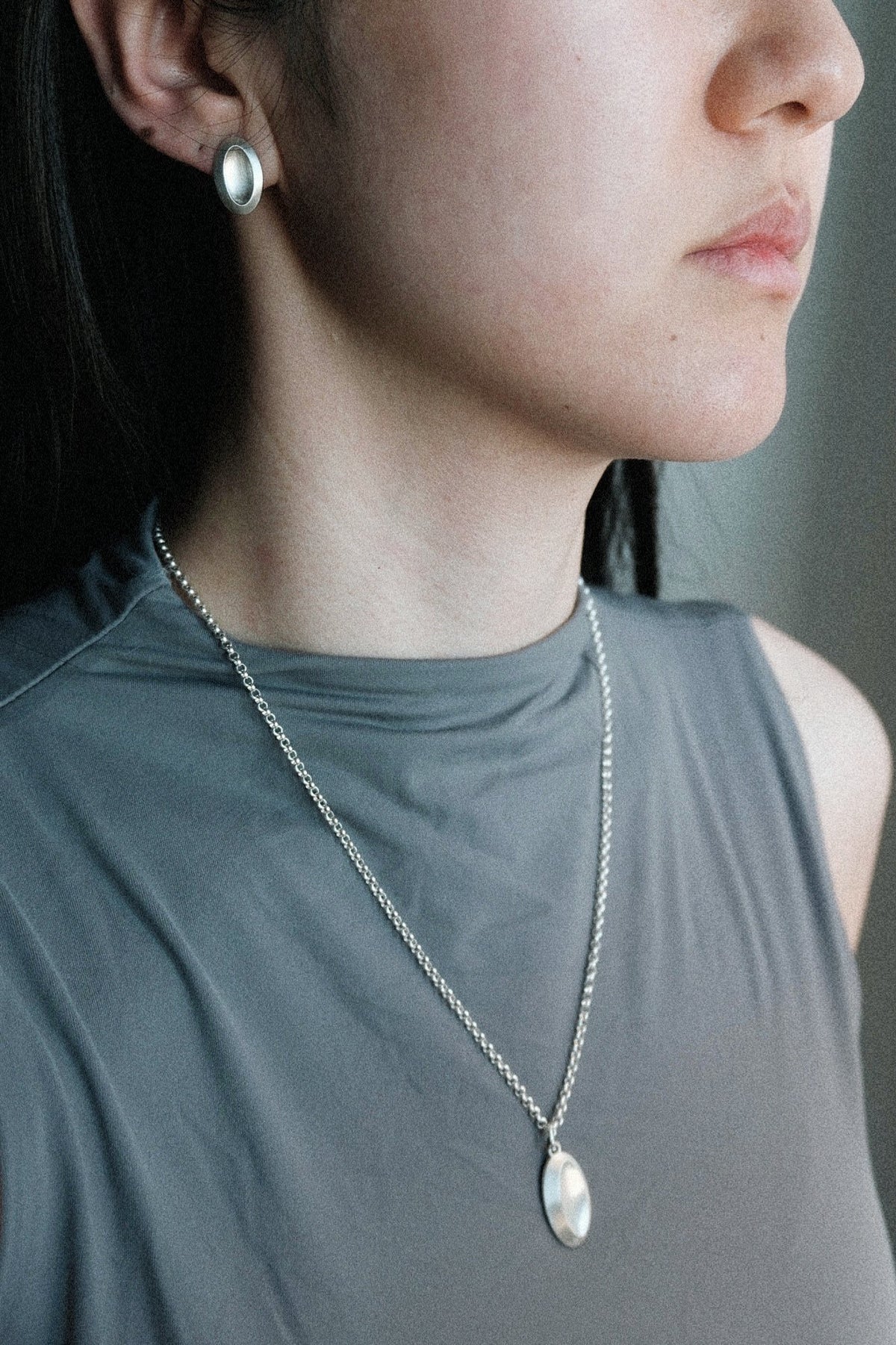 Loop Necklace / 925 Sterling Silver image 3